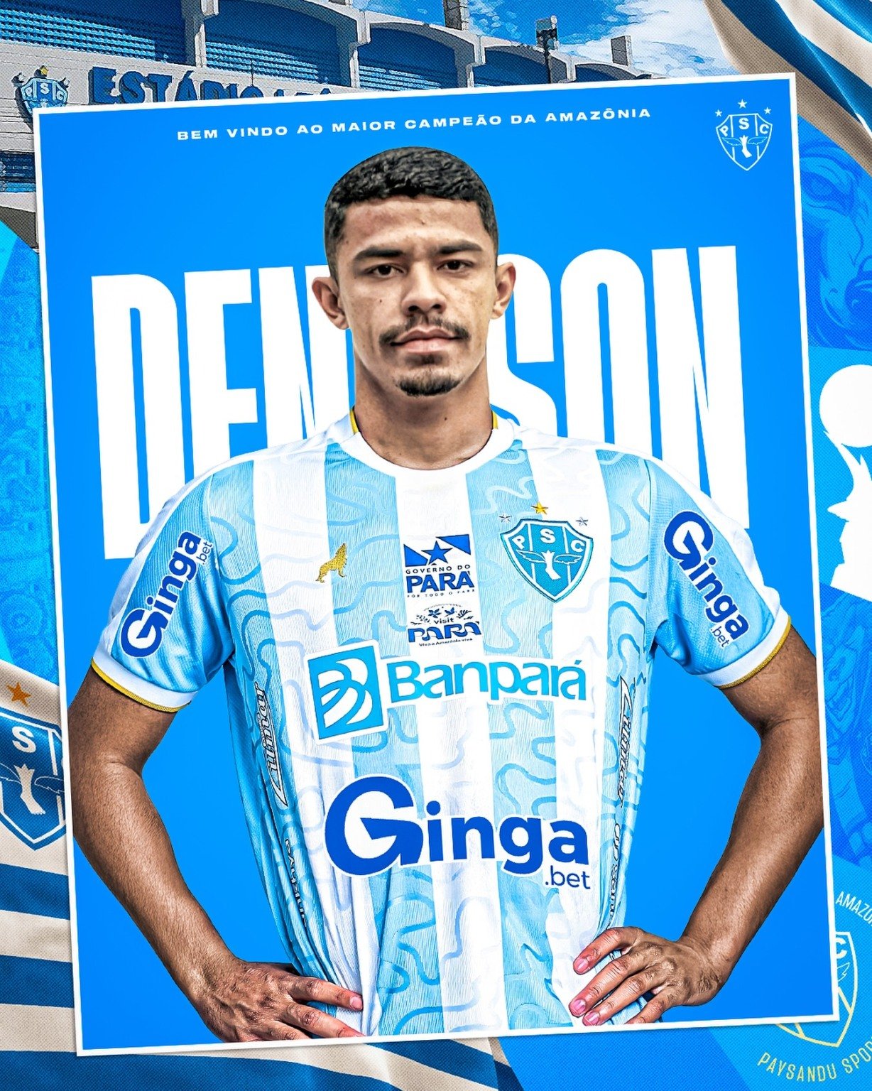 O jogador estava no Botafogo-PB, onde disputou a Série C do Campeonato Brasileiro.