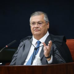 O ministro Flávio Dino, do Supremo Tribunal Federal (STF), disse nesta terça-feira (9) que os crimes imputados ao ex-presidente Jair Bolsonaro e mais sete réus na trama golpista não podem ser anistiados. Foto: Gustavo Moreno/STF