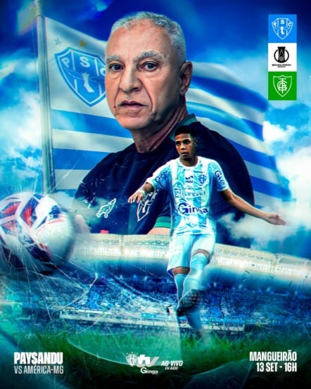Márcio Fernandes, recém-contratado, assume o time com a difícil missão de evitar o rebaixamento à Série C de 2026.