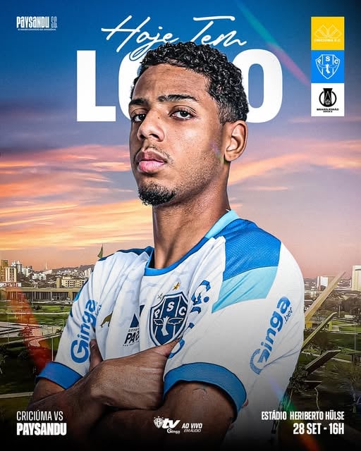 Transmissão de Criciúma x Paysandu — veja onde assistir
