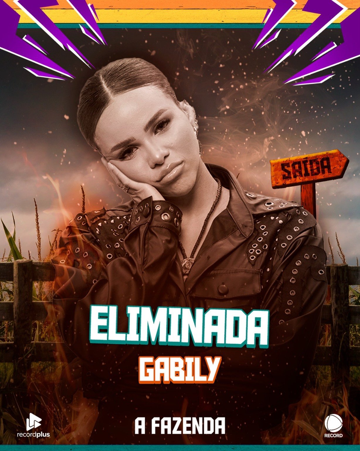 "Primeira eliminada de A Fazenda 17, Gabily acumula polêmicas fora do reality"