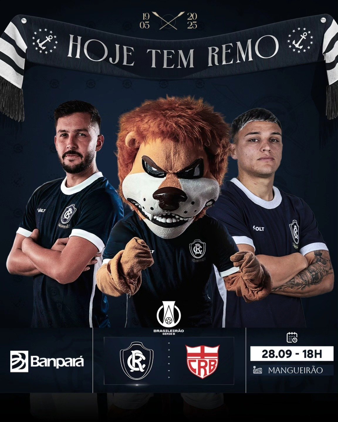 Remo x CRB-AL: veja onde assistir de graça ao jogo deste domingo