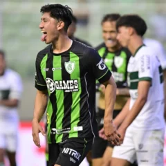 Com gol de Miguelito, América vence o Coritiba, escapa da zona da degola e deixa o Paysandu ainda mais pressionado na lanterna da Série B.