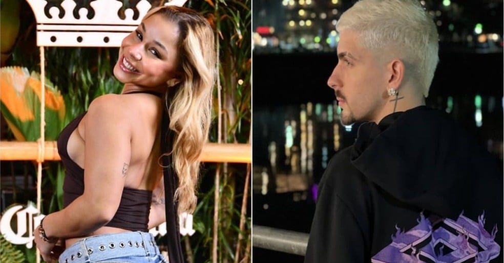 Flávia Saraiva assume namoro com Tulinho, filho de Túlio Maravilha, após serem flagrados no festival The Town em São Paulo.