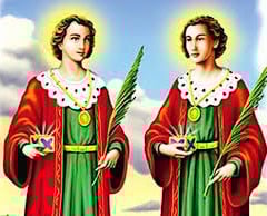 Quando o mês de setembro chega, a imagem de crianças nas ruas com sacolas cheias de doces logo remete a São Cosme e São Damião, santos celebrados tradicionalmente no dia 27.