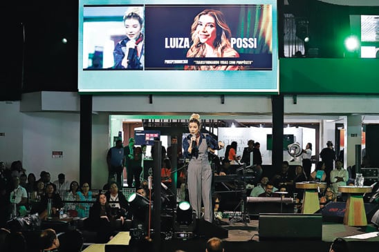 Evento teve palestra da cantora e empresária Luiza Possi, além de rodada de negócios FOTOS: WAGNER ALMEIDA