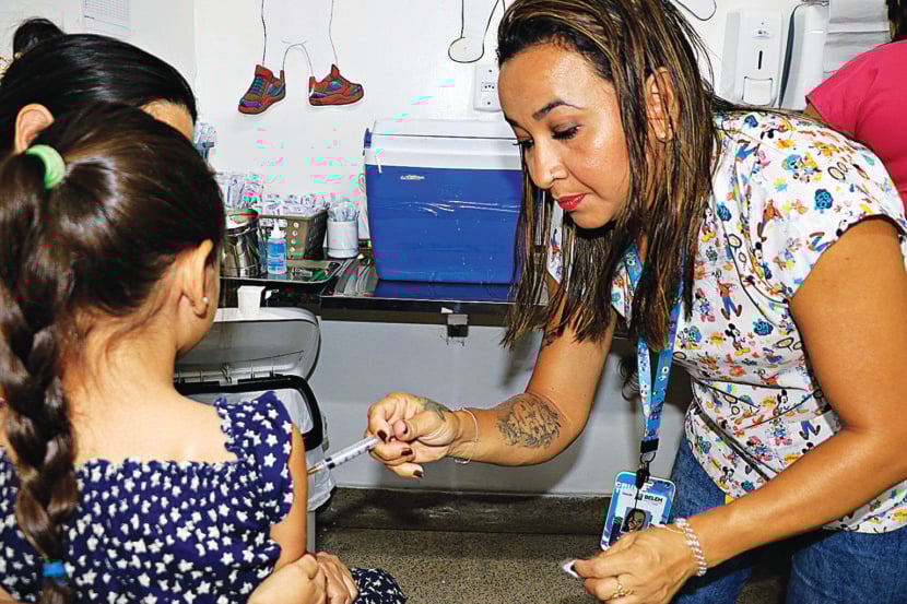Vacinação em dia e redobrar os cuidados de higiene e prevenção é a melhor forma de evitar a SRAG. FOTO: ANTONIO MELO