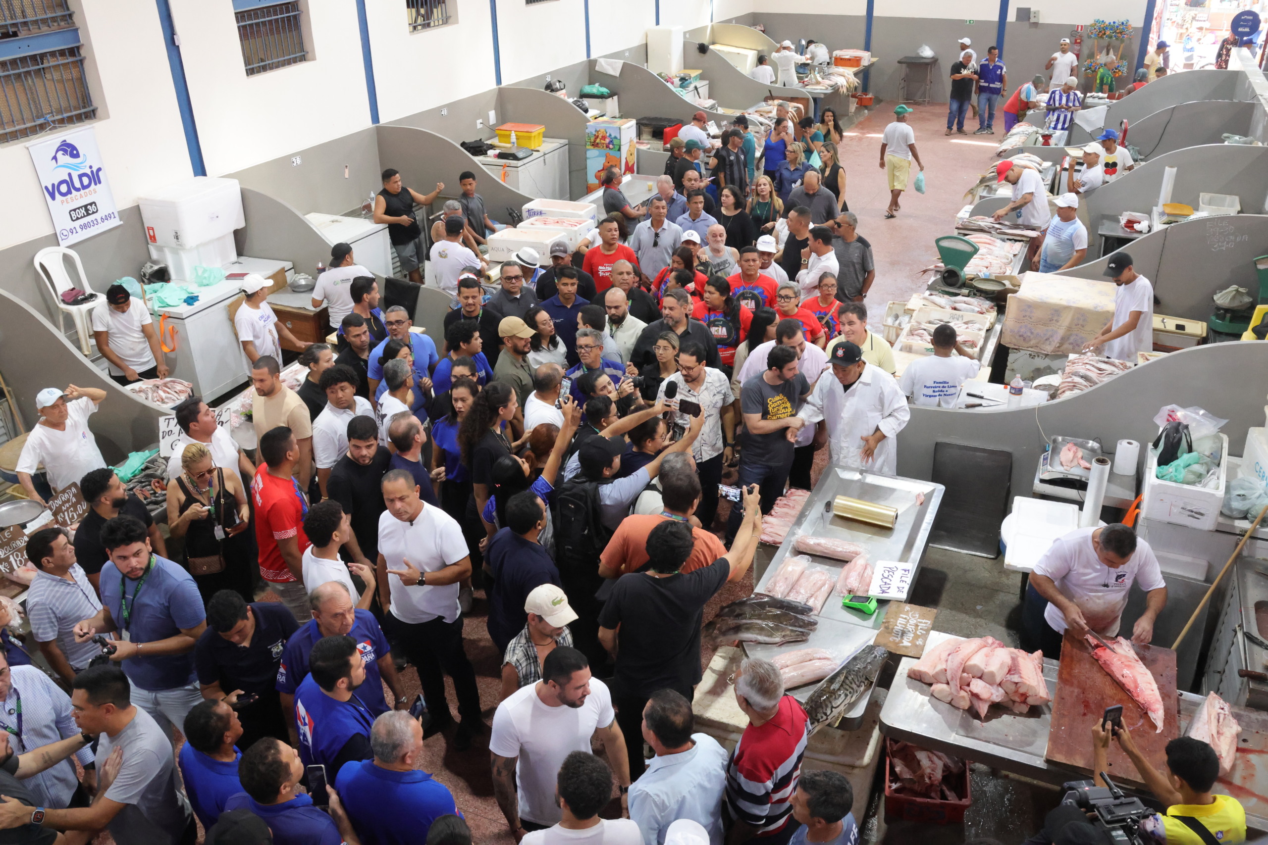 Mercado de Peixe do Ver-o-Peso é reaberto com nova estrutura e foco na COP30