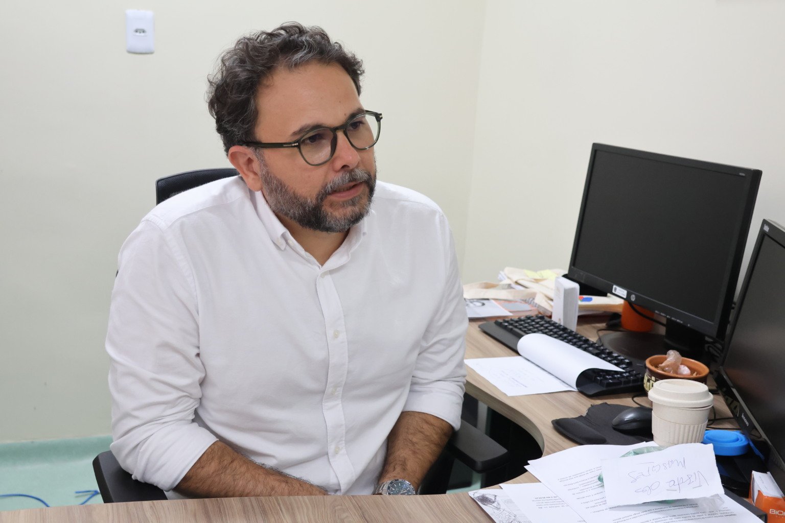 Alfredo Abud aponta que ao longo dos últimos anos o Estado do Pará vem aumentando muito o número de diagnósticos de pacientes em morte encefálica FOTO: Irene Almeida