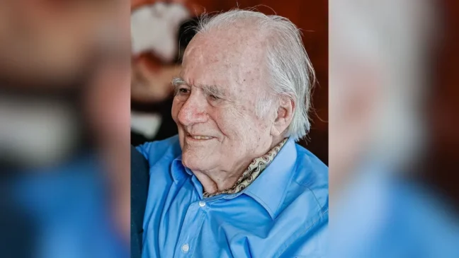 O jornalista Mino Carta, em foto de 2024 • Ricardo Stuckert /Presidência da República