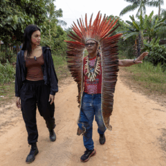 Campanha 'Respeitem a Amazônia' leva atriz Alane Dias a regiões afetadas por queimadas
