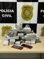 As presas ficaram de ser autuadas em flagrante pelo crime de tráfico de drogas