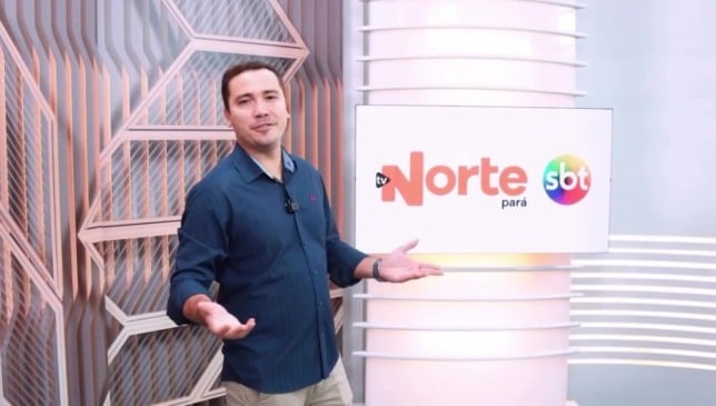 Márcio Lins inicia nova fase no SBT Pará após quase duas décadas na TV Liberal