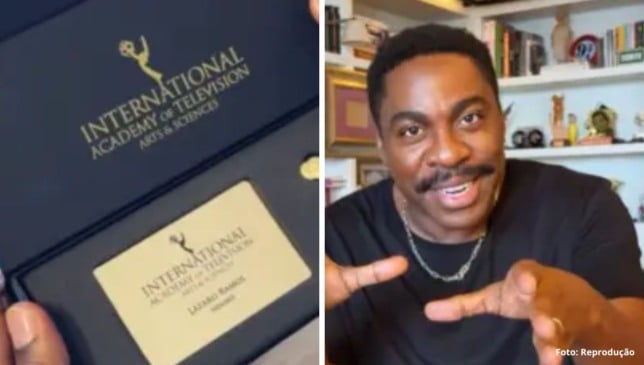 Lázaro Ramos entra para Academia do Emmy Internacional e exalta Brasil