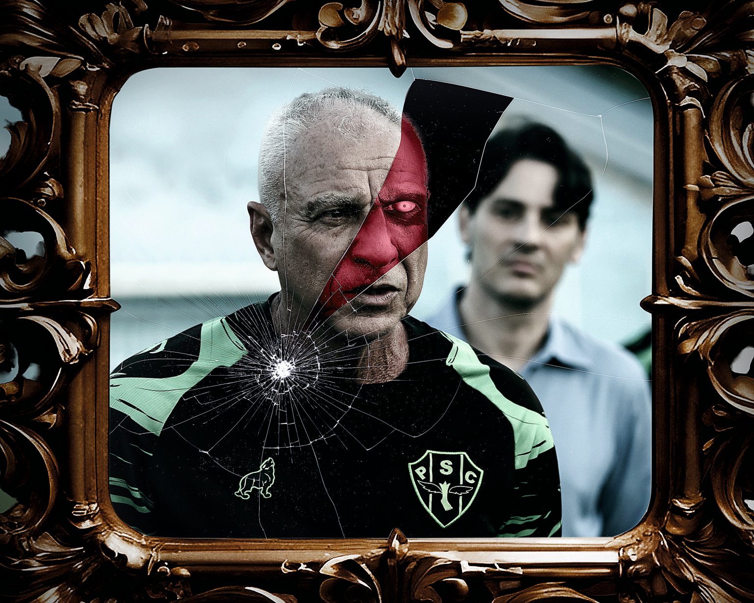 Como no cinema, a assombração se repete: Márcio Fernandes volta ao Paysandu para enfrentar o reflexo sombrio da crise na Série B - Foto: Jorge Luis Totti/PSC - Arte: D'Ângelo Valente