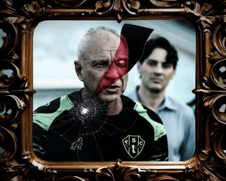 Como no cinema, a assombração se repete: Márcio Fernandes volta ao Paysandu para enfrentar o reflexo sombrio da crise na Série B - Foto: Jorge Luis Totti/PSC - Arte: D'Ângelo Valente