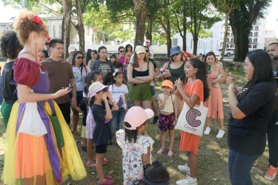 Circuitinho COP 30 leva crianças e arte ao Centro Histórico de Belém
