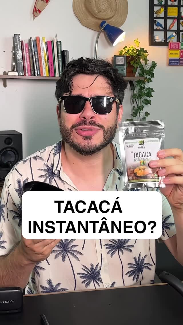 Em um vídeo publicado nas redes, Caio Ariel mostra o momento da degustação, com comentários espontâneos e bem-humorados.