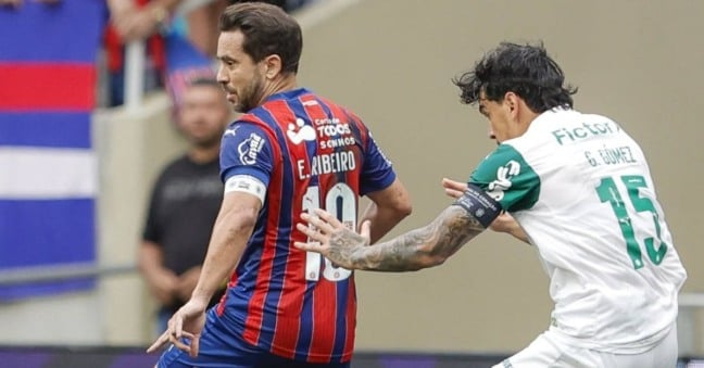 Bahia vence o Palmeiras e quebra invencibilidade do time de Abel Ferreira