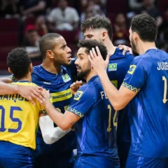 Seleção masculina venceu a República Tcheca por 3 sets a 0 (Volleyball World)

