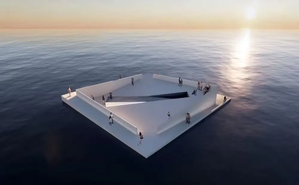 COP30 terá praça flutuante e projeto será apresentado na Bienal de Arquitetura de Veneza • Divulgação/ Carlo Ratti Associati
