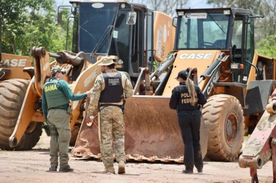 PF fecha cinco garimpos ilegais de ouro no nordeste do Pará