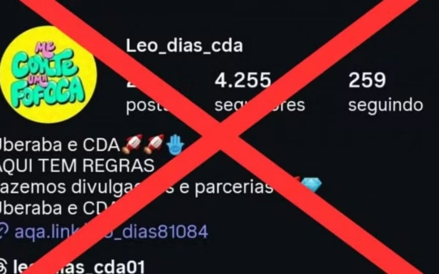 Durante esse período, a Polícia Civil reuniu provas de que a suspeita usava o conteúdo ofensivo para chantagear vítimas. Foto: Reprodução