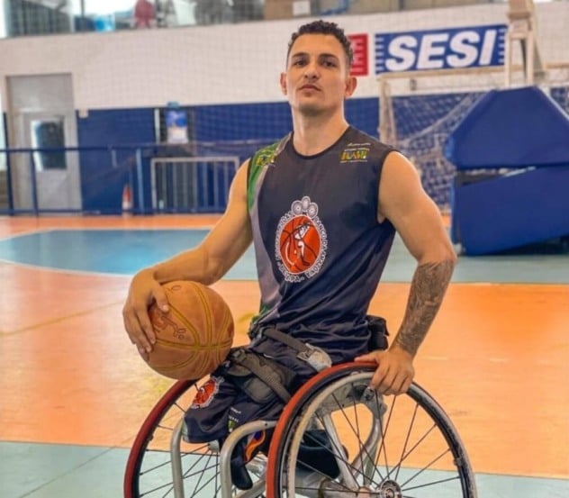 Paratleta paraense Rildo Saldanha jogará na França e representa o Norte do Brasil no basquete internacional