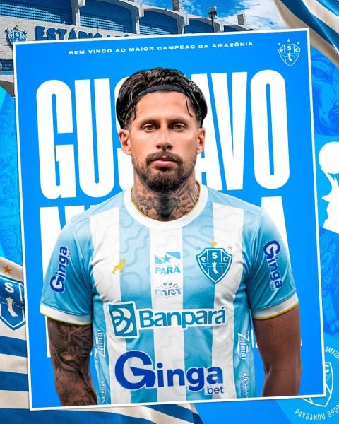 Gustavo Nicola. Foto: Paysandu Divulgação