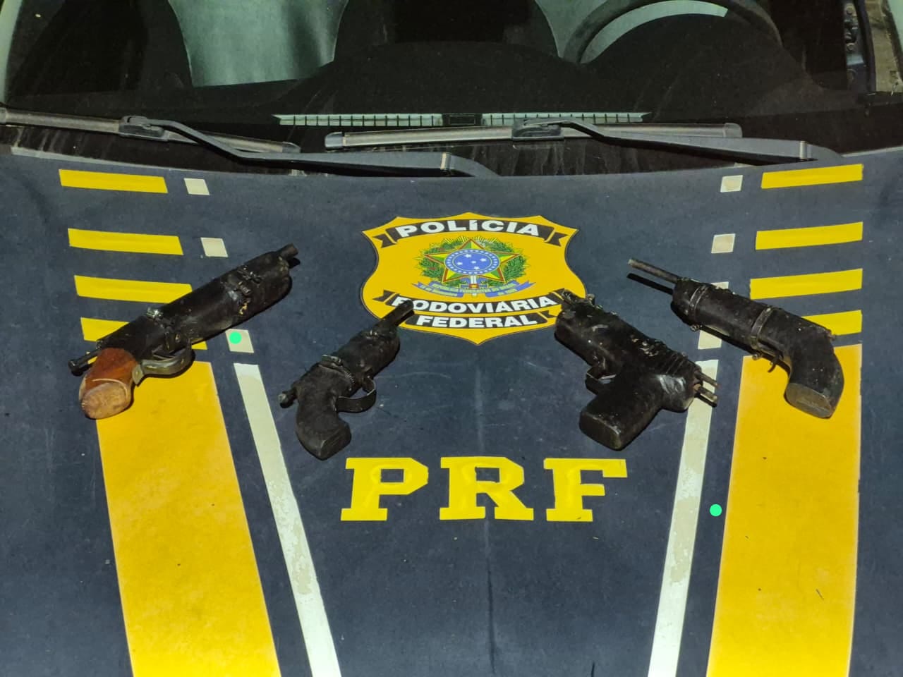 PRF apreende armas caseiras em Marabá