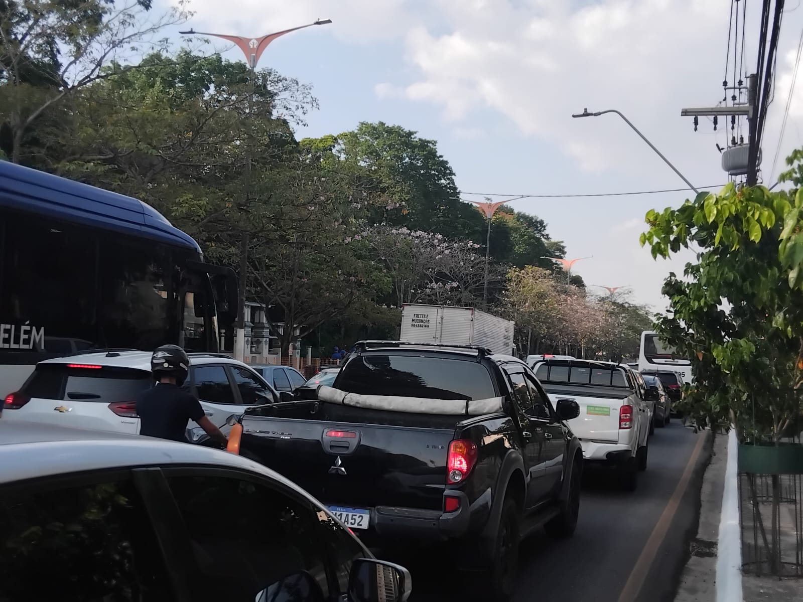 Atenção, motoristas: protesto bloqueia avenida no Marco nesta quinta (25)