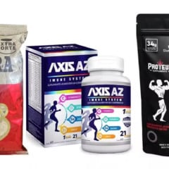 A Anvisa também determinou o recolhimento de todos os alimentos e suplementos fabricados pela empresa Axis Nutrition Indústria e Comércio de Alimentos Ltda. Foto: Reprodução