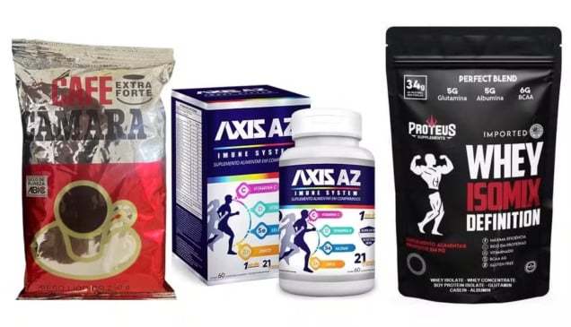 A Anvisa também determinou o recolhimento de todos os alimentos e suplementos fabricados pela empresa Axis Nutrition Indústria e Comércio de Alimentos Ltda. Foto: Reprodução