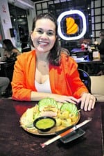 Natasha Paiva diz que o Sushi Boulevard, um dos participantes, oferta um combo chamado Fusão Amazônica