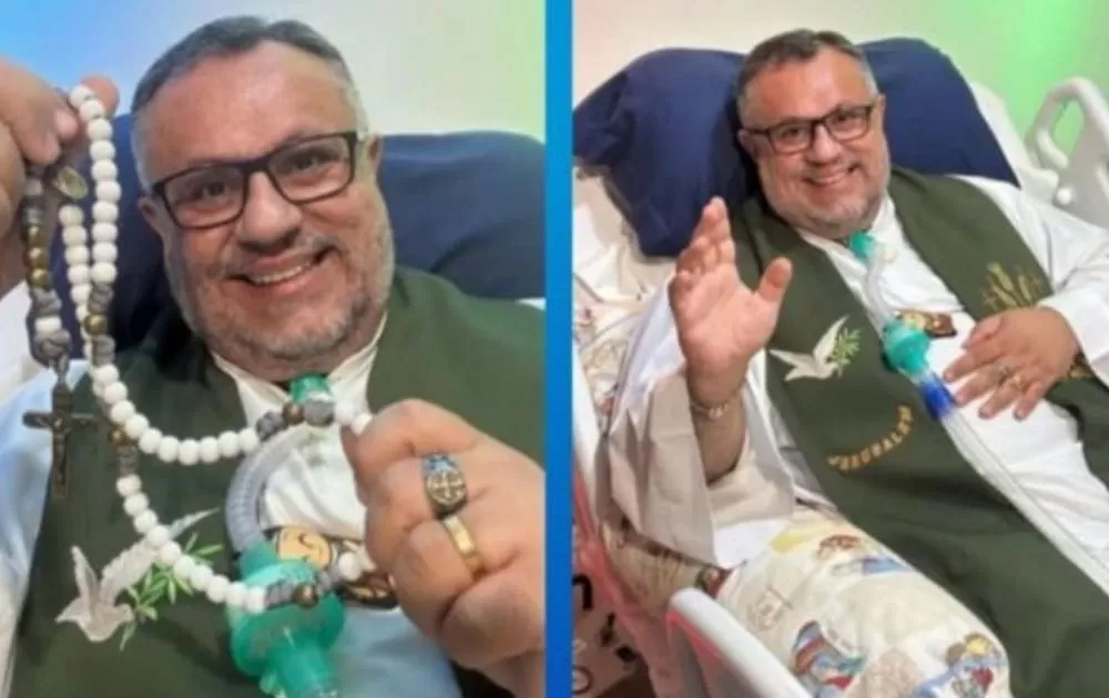Padre que toma 281 comprimidos por dia é internado em UTI com fortes dores e dificuldades para respirar