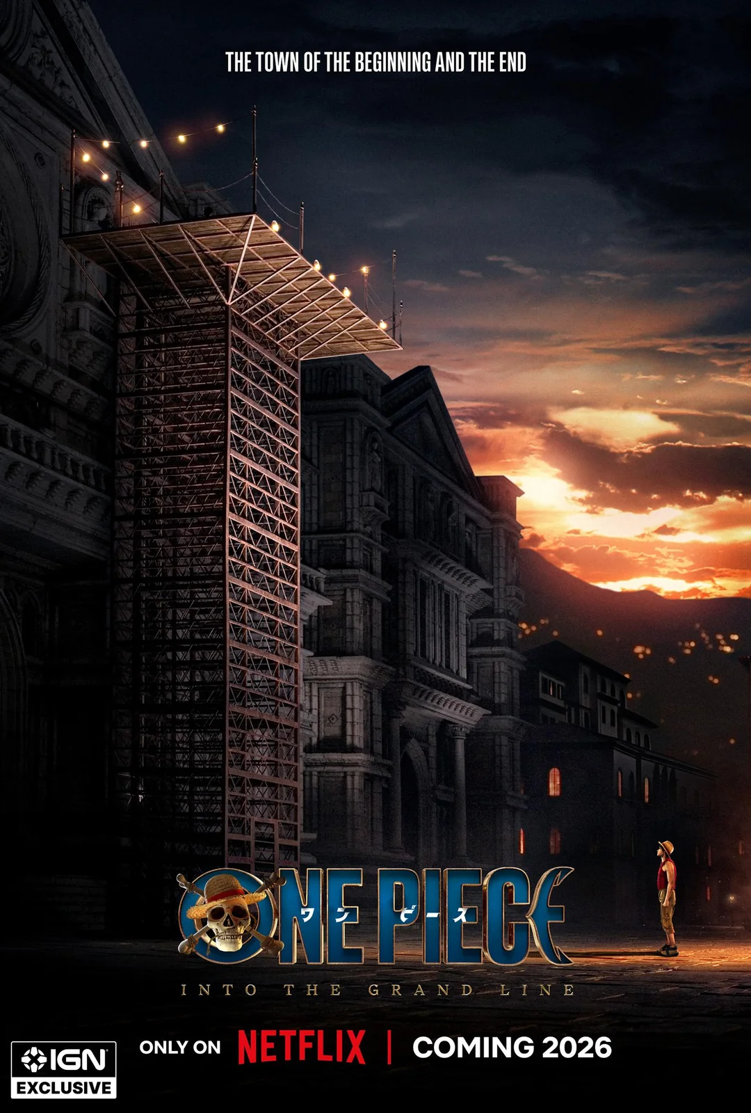 Pôster de One Piece revela Loguetown e aquece expectativa para 2ª temporada