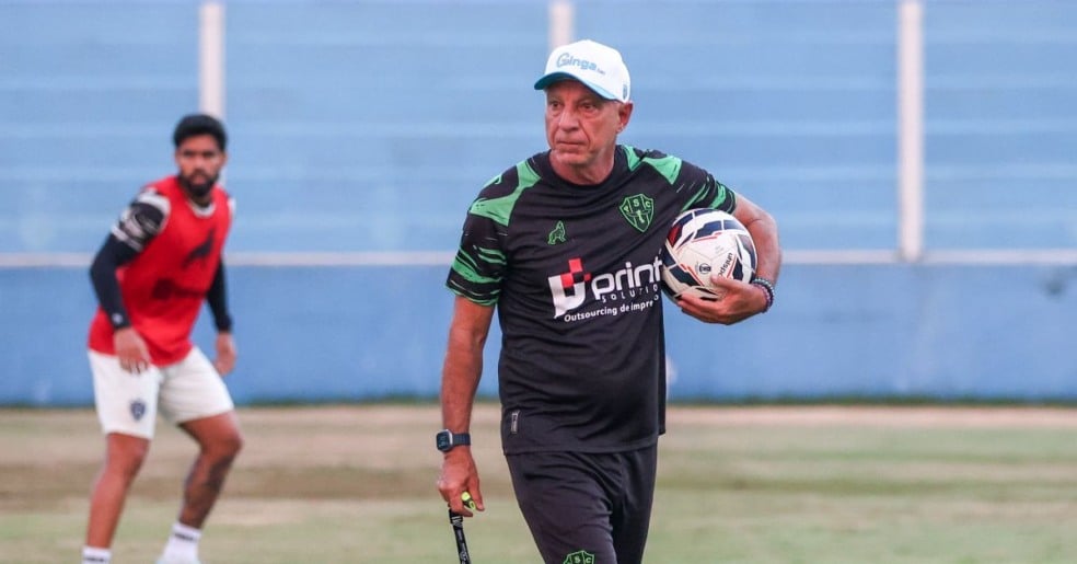 Novo comandante não se intimida com momento delicado e vai em busca da salvação - Foto: Jorge Luis Totti/PSC