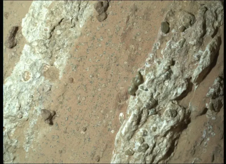 Uma amostra coletada pelo rover Perseverance, da NASA, pode conter potenciais evidências de vida microbiana antiga em Marte.