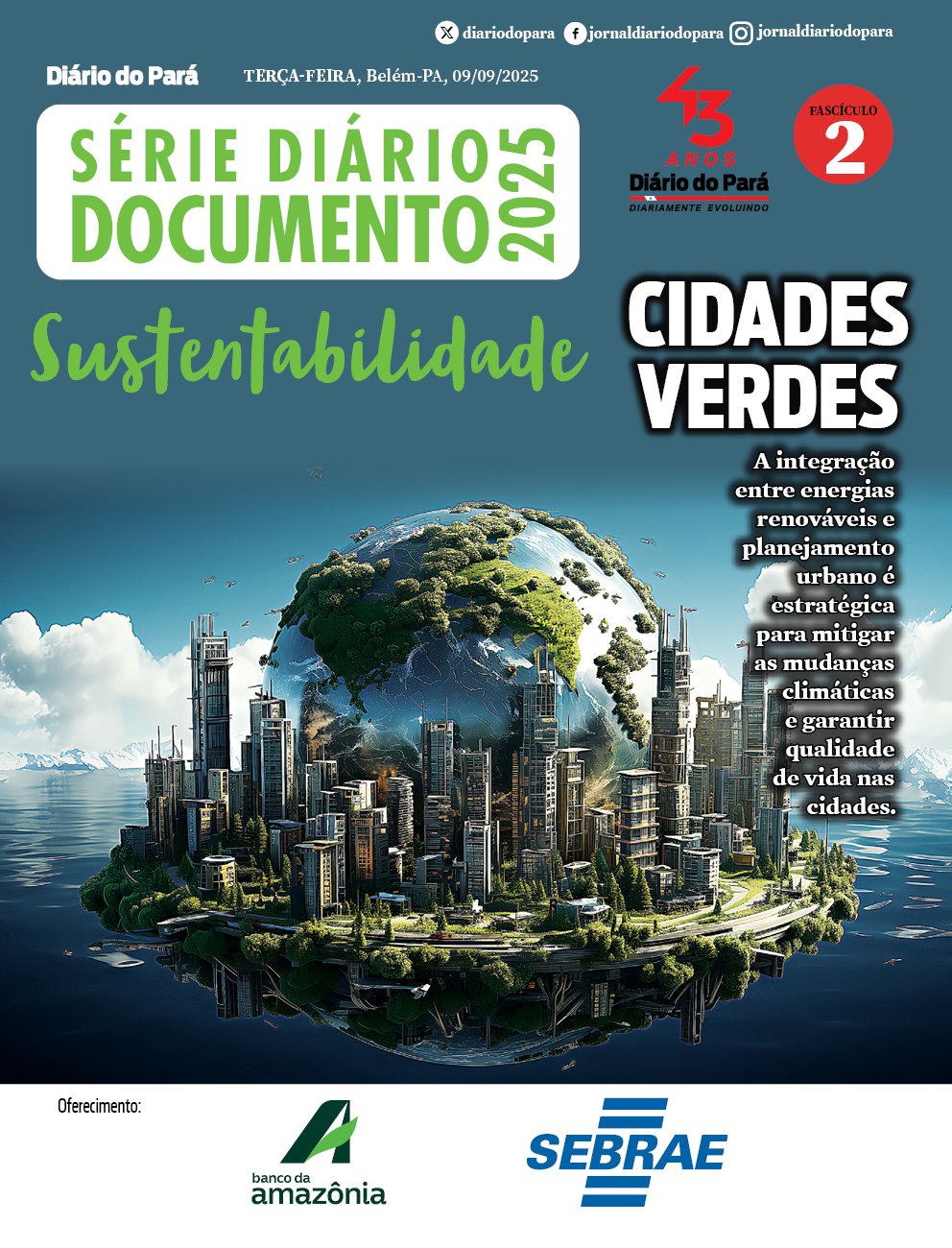 Diário Sustentabilidade: Segundo fascículo destaca a urgência da Transição Energética