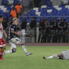 Diego Hernández foi um dos atletas que se destacaram na vitória azulina diante do CRB - Foto: Mauro Ângelo/Diário do Pará