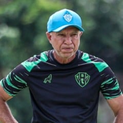O técnico bicolor está confiante em uma mudança de rumo do Paysandu no campeonato - Foto: Matheus Vieira/PSC