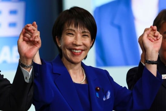 Quem é a mulher eleita pela primeira vez primeira Ministra do Japão?