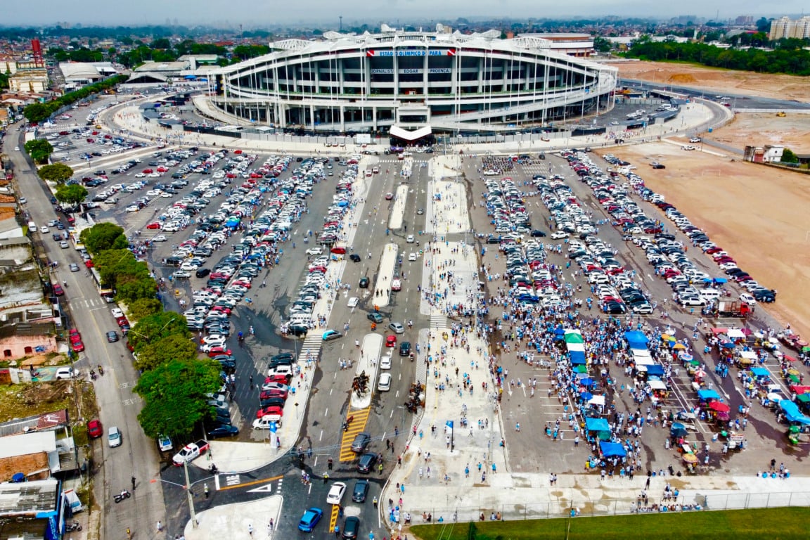 As equipes se enfrentam no Mangueirão, Foto: Agência Pará