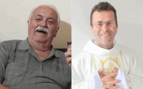 O locutor Jésus de Carvalho Chaves apanhou do padre Edson Augusto Teixeira.