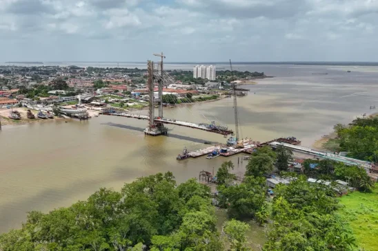 Cerimônia será a partir das 9h e marca a entrega oficial da ponte estaiada.