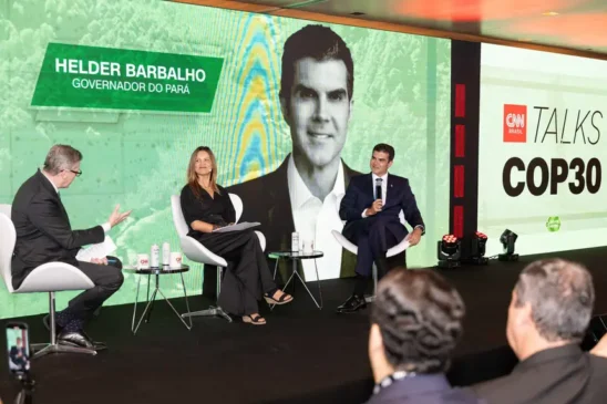 Durante o CNN Talks COP30, em Brasília, governador destacou que o Pará chega à conferência da ONU com quase todas as obras prontas.