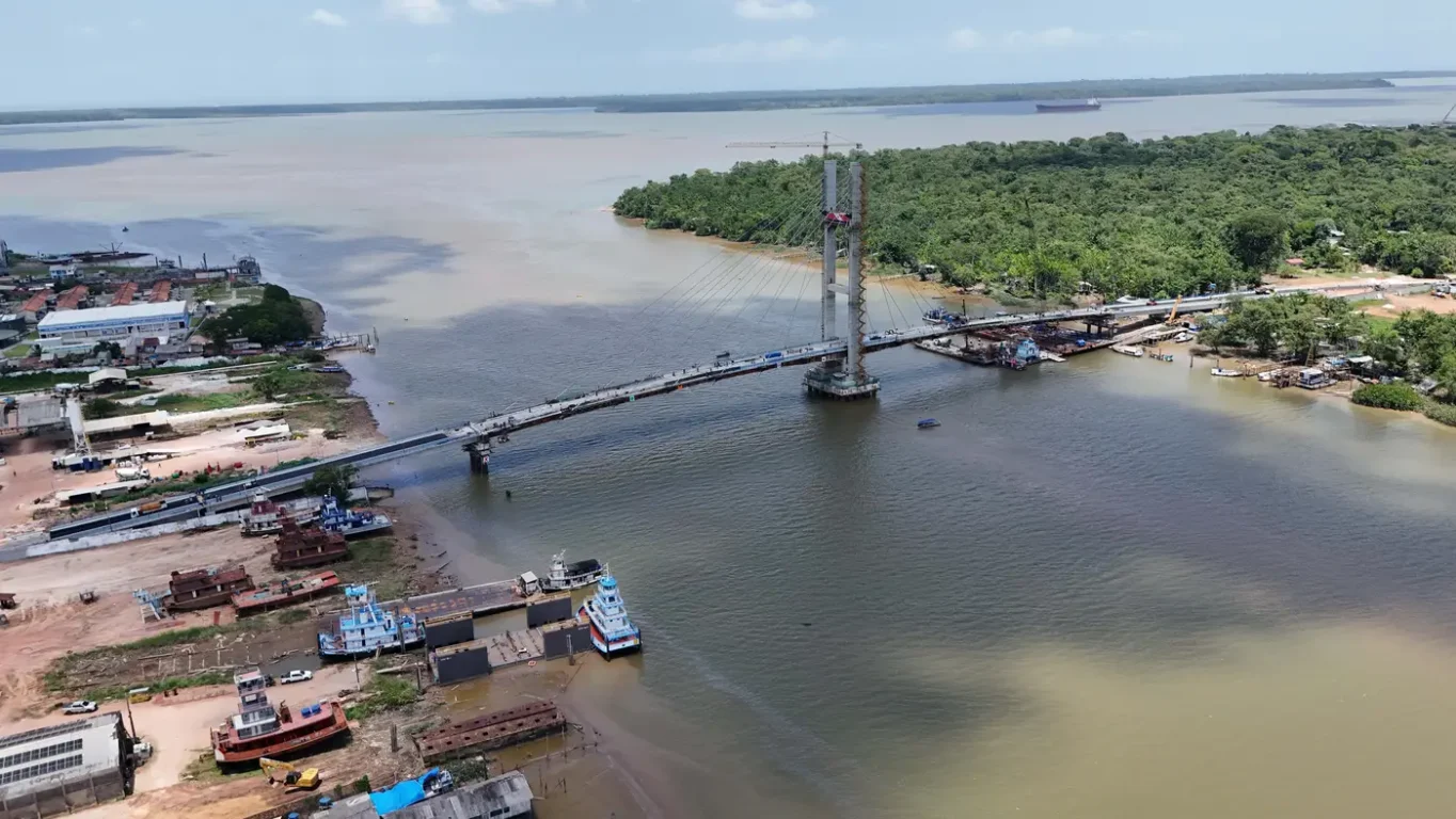Veja como ficou a nova ponte estaiada que liga Icoaraci a Outeiro
