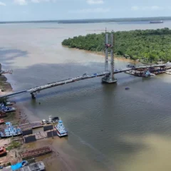 Veja como ficou a nova ponte estaiada que liga Icoaraci a Outeiro