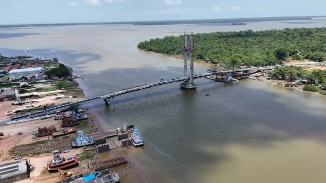 Veja como ficou a nova ponte estaiada que liga Icoaraci a Outeiro