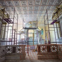 Restauração da capela centenária da Santa Casa entra na reta final”